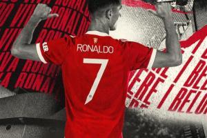 依旧CR7！官方：C罗重披曼联7号球衣