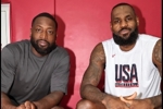 老詹&甜瓜出镜！韦德晒照探班美国男篮训练营：篮球是一切RIP?
